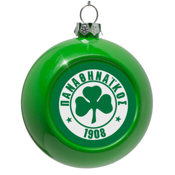 ΠΑΟ Παναθηναϊκός, Green Christmas tree ornament bauble 8cm