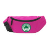 Unisex waist bag (banana) in PINK color with 2 pockets