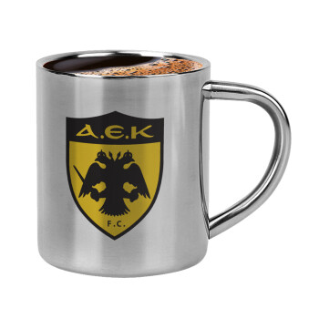 ΑΕΚ, Double-wall metal cup for espresso (220ml)