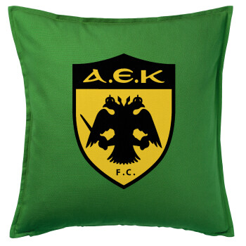 ΑΕΚ, Sofa cushion Green 50x50cm includes filling