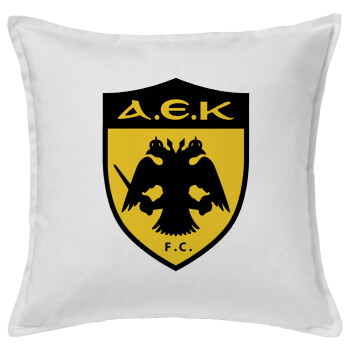 ΑΕΚ, Sofa cushion White 50x50cm includes filling