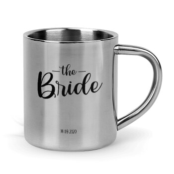 Groom & Bride (Bride), Mug Stainless steel double wall 300ml