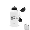 Metal water bottle, White, aluminum 500ml