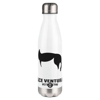 Ace Ventura Pet Detective, Metal mug thermos White (Stainless steel), double wall, 500ml