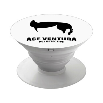 Ace Ventura Pet Detective, Phone Holders Stand  White Hand-held Mobile Phone Holder