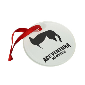 Ace Ventura Pet Detective, Christmas ornament glass 9cm