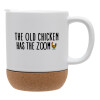 Ceramic coffee mug Cork (MAT), 330ml (1pcs)