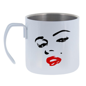 Marilyn Monroe, Mug Stainless steel double wall 400ml
