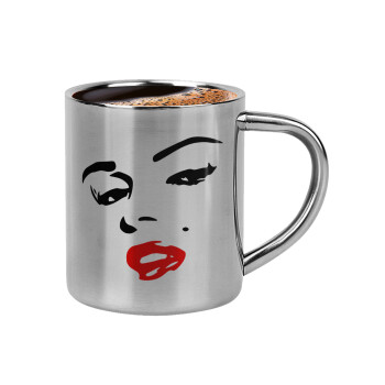 Marilyn Monroe, Double-wall metal cup for espresso (220ml)