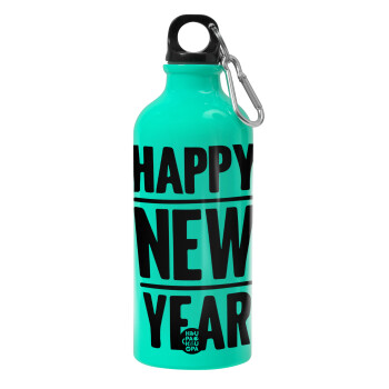 Happy new year, Water bottle 600ml