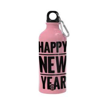 Happy new year, Water bottle 600ml