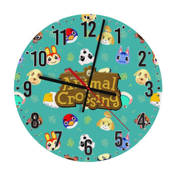 Animal Crossing, Ρολόι τοίχου ξύλινο (30cm)