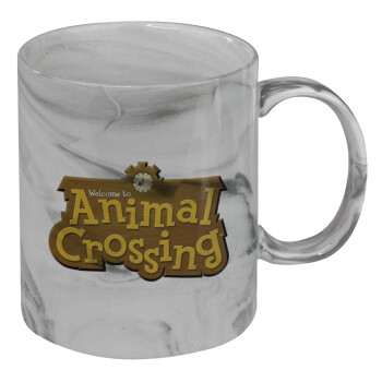 Animal Crossing, Mug ceramic marble style, 330ml