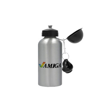 amiga, Metallic water jug, Silver, aluminum 500ml