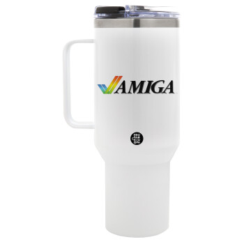 amiga, Mega Stainless steel Tumbler with lid, double wall 1,2L