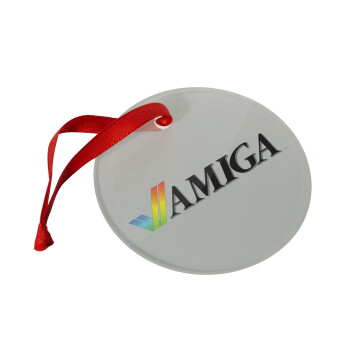 amiga, Christmas ornament glass 9cm