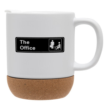 The office, Ceramic coffee mug Cork (MAT), 330ml (1pcs)