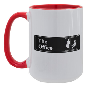 The office, Κούπα Mega 15oz, κεραμική Κόκκινη, 450ml