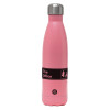 Metal mug thermos Pink Mat (Stainless steel), double wall, 500ml