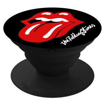 The rolling stones, Phone Holders Stand  Black Hand-held Mobile Phone Holder