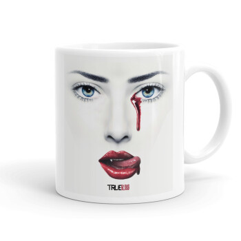 True blood, Ceramic coffee mug, 330ml (1pcs)