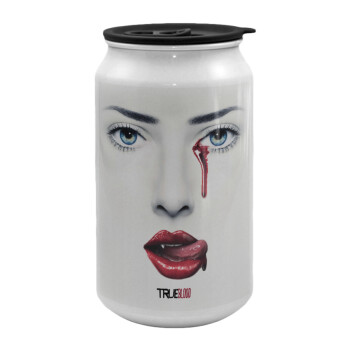 True blood, Κούπα ταξιδιού μεταλλική με καπάκι (tin-can) 500ml