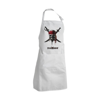 Pirates of the Caribbean, Adult Chef Apron (with sliders and 2 pockets)