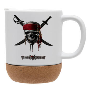 Pirates of the Caribbean, Ceramic coffee mug Cork (MAT), 330ml (1pcs)