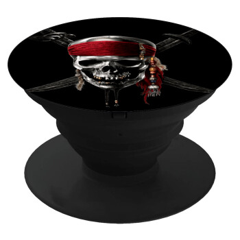 Pirates of the Caribbean, Phone Holders Stand  Μαύρο Βάση Στήριξης Κινητού στο Χέρι