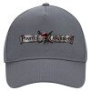 Ultimate Adult Hat Grey, (100% COTTON DRILL, ADULT, UNISEX, ONE SIZE)