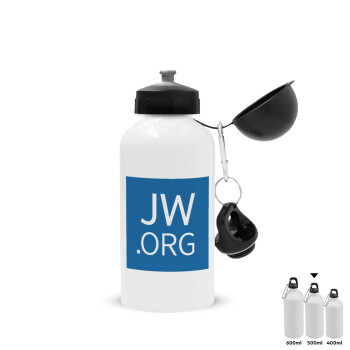 JW.ORG, Metal water bottle, White, aluminum 500ml