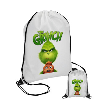 mr grinch, Pouch bag with black cords (1 piece)