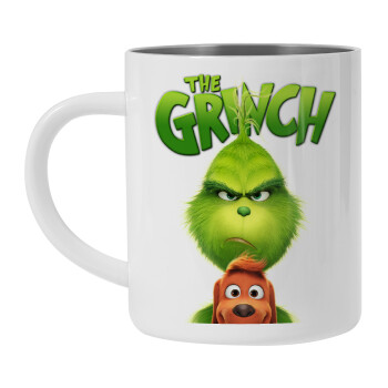 mr grinch, Mug Stainless steel double wall 450ml