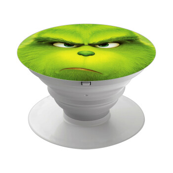 mr grinch, Phone Holders Stand  White Hand-held Mobile Phone Holder