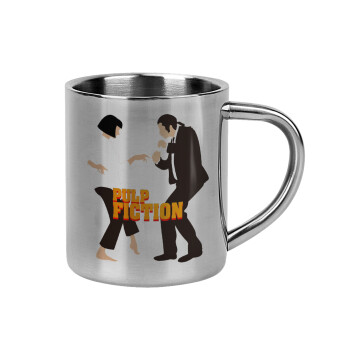 Pulp Fiction dancing, Mug Stainless steel double wall 300ml