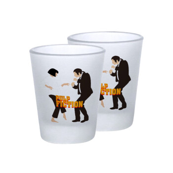 Pulp Fiction dancing, Σφηνοπότηρα γυάλινα 45ml του πάγου (2 τεμάχια)