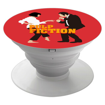 Pulp Fiction dancing, Phone Holders Stand  White Hand-held Mobile Phone Holder