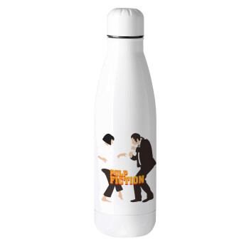 Pulp Fiction dancing, Μεταλλικό παγούρι θερμός (Stainless steel), 500ml