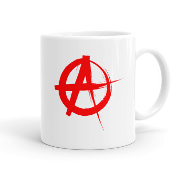 Anarchy, Ceramic coffee mug, 330ml (1pcs)
