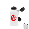 Metal water bottle, White, aluminum 500ml