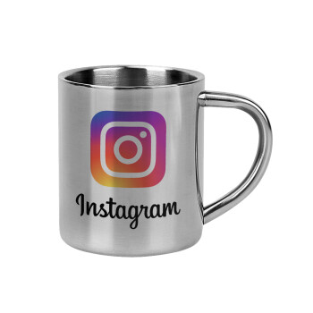 Instagram, Mug Stainless steel double wall 300ml