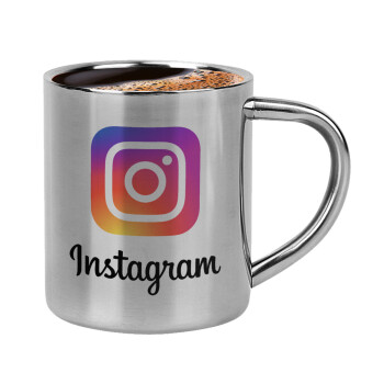 Instagram, Double-wall metal cup for espresso (220ml)