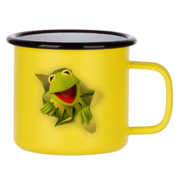 Kermit the frog, Κούπα Μεταλλική εμαγιέ ΜΑΤ Κίτρινη 360ml