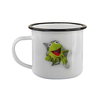 Kermit the frog, Κούπα εμαγιέ με μαύρο χείλος 360ml