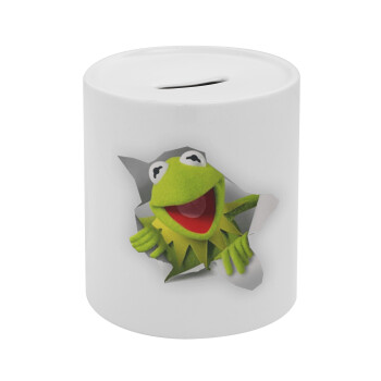 Kermit the frog, Κουμπαράς πορσελάνης με τάπα