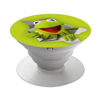 Kermit the frog, Phone Holders Stand  White Hand-held Mobile Phone Holder
