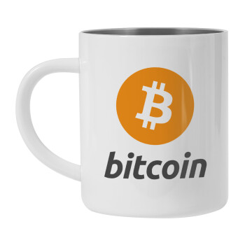 Bitcoin, Mug Stainless steel double wall 450ml