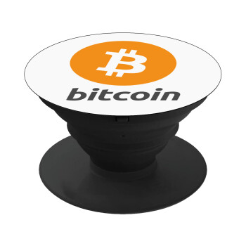 Bitcoin, Phone Holders Stand  Black Hand-held Mobile Phone Holder