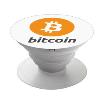 Bitcoin, Phone Holders Stand  White Hand-held Mobile Phone Holder