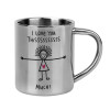 Mug Stainless steel double wall 300ml